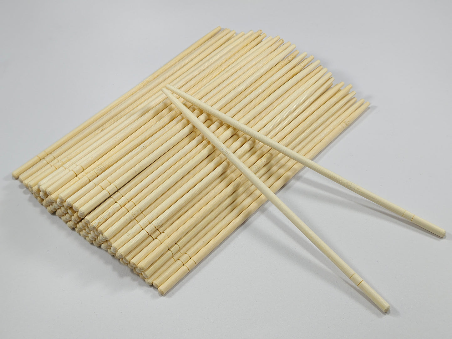 Wholesale round disposable bamboo chopsticks | Individually packed, bulk disposable bamboo chopsticks | Customizable logo printed disposable bamboo chopsticks | Supply restaurant takeaway disposable chopsticks