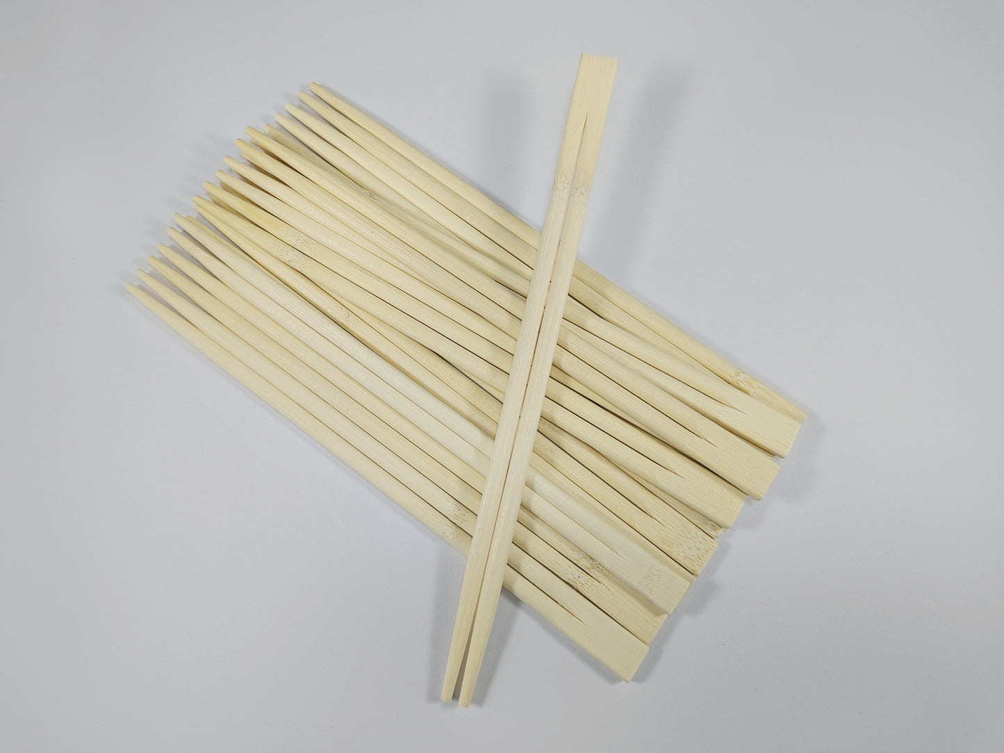 Wholesale disposable bamboo twin chopsticks | Wholesale disposable bamboo chopsticks with heads | Suitable for Asian food catering disposable bamboo twin chopsticks