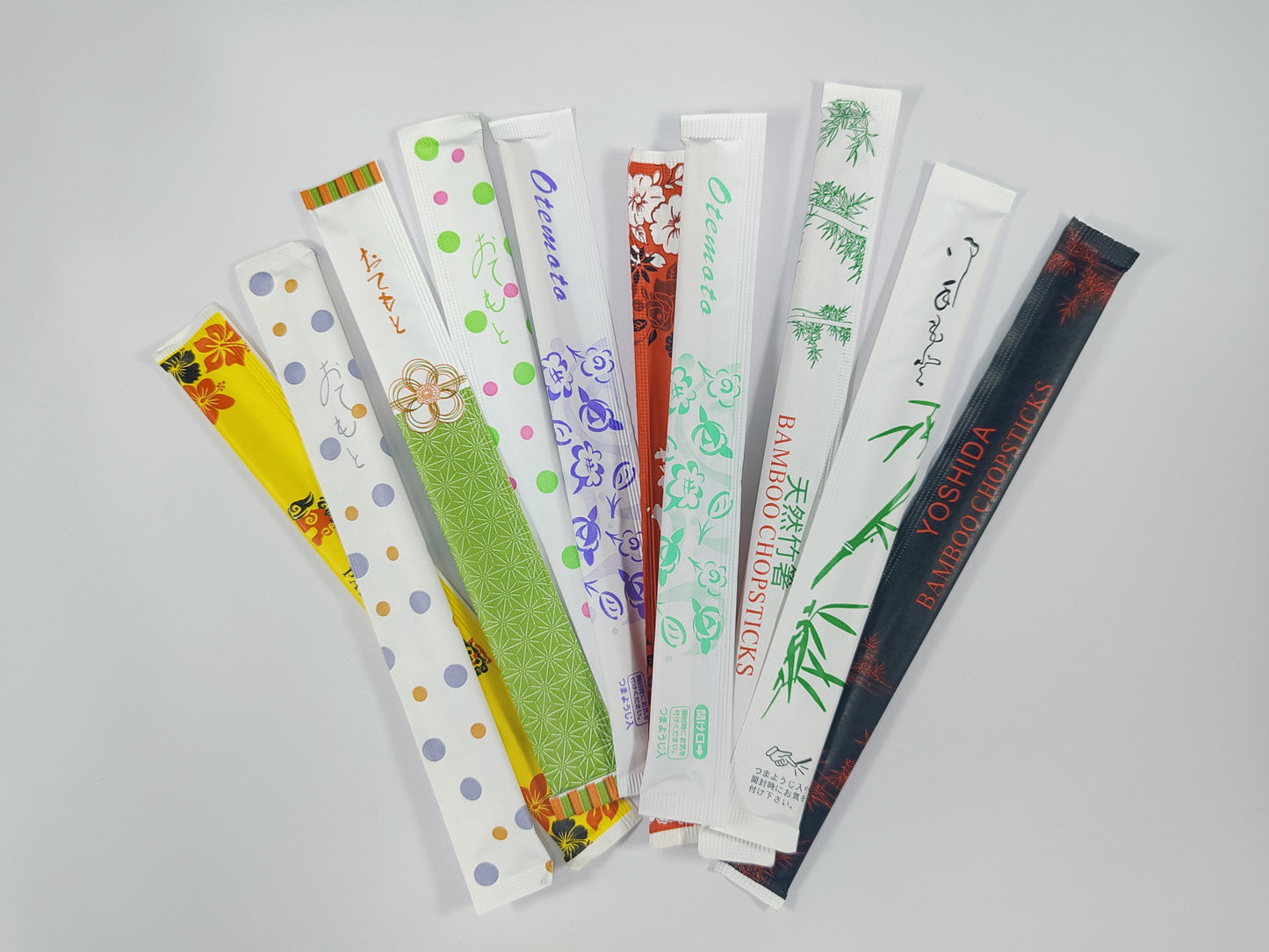 Wholesale disposable bamboo chopsticks | Eco-friendly, biodegradable and compostable disposable bamboo chopsticks | Suitable for Asian dining disposable tableware chopsticks | Individual paper bag packaging disposable bamboo chopsticks