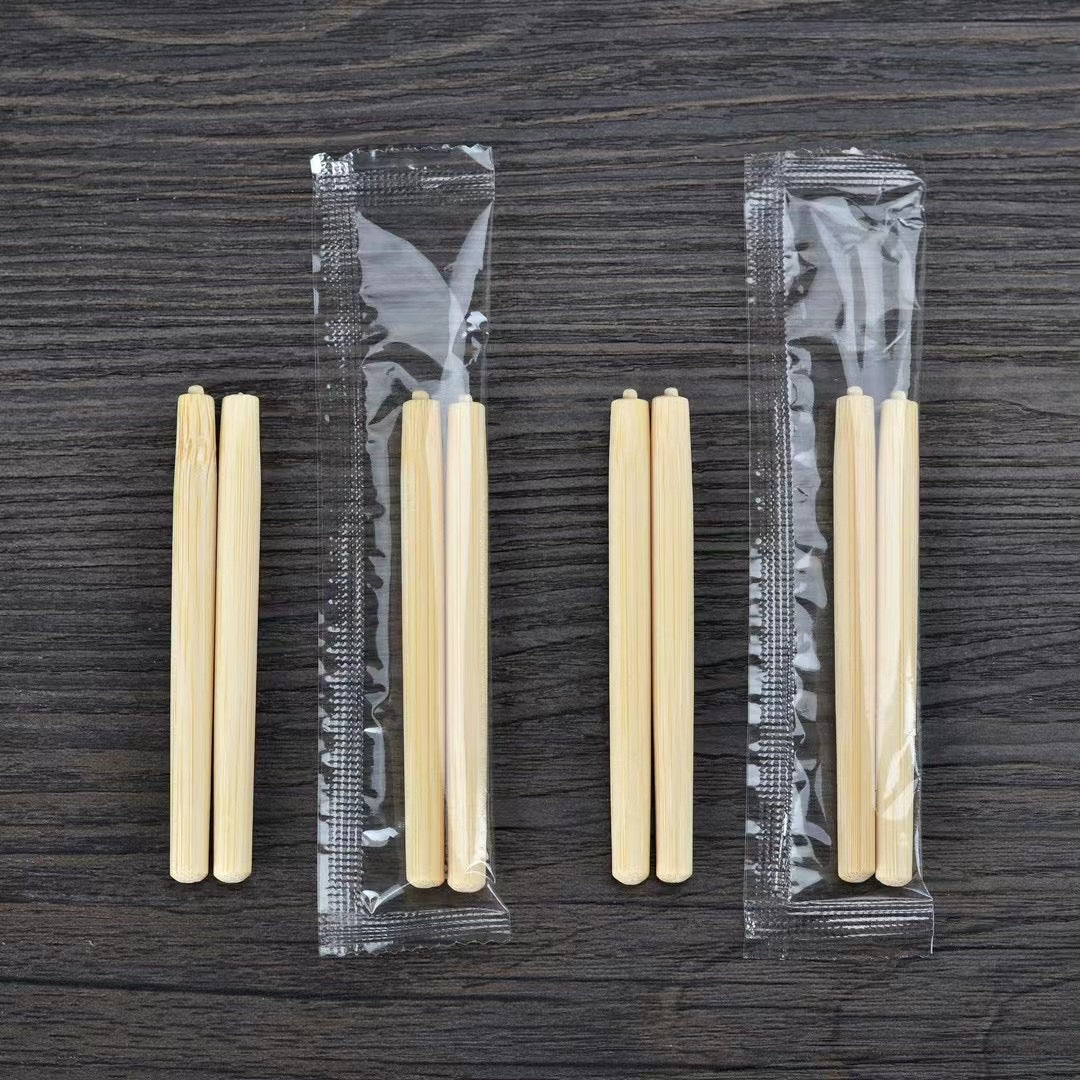 一次性伸缩筷 | 独立包装,散装一次性伸缩筷 | 可定制徽标 工艺筷 印制图案