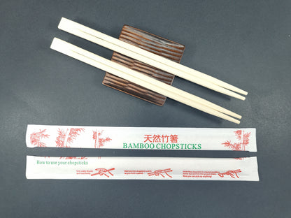 Wholesale disposable bamboo twin chopsticks | Wholesale disposable bamboo chopsticks with heads | Suitable for Asian food catering disposable bamboo twin chopsticks 