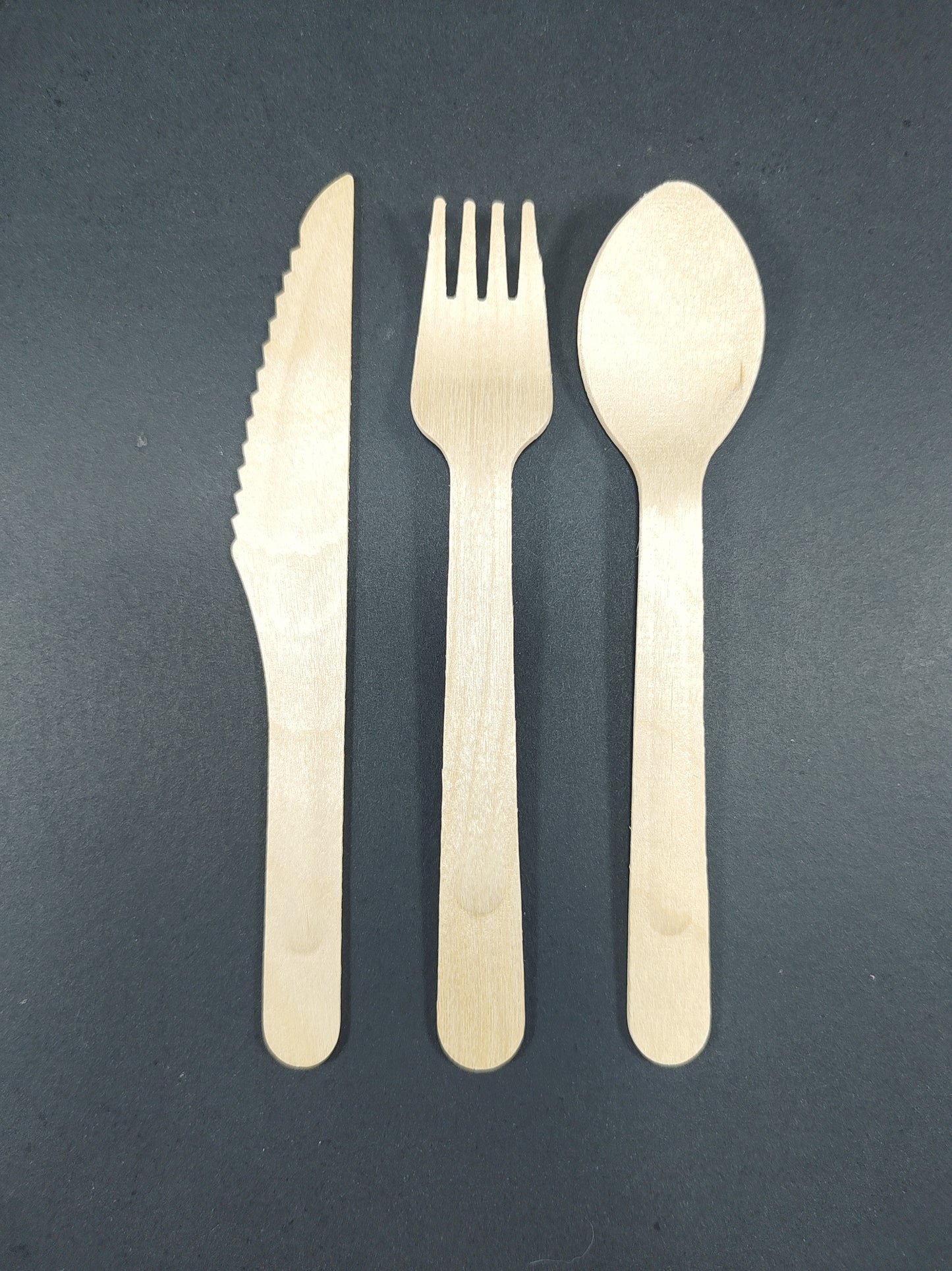 Compostable Disposable Wooden Cutlery Set Wholesale | Disposable Wooden Knife, Fork and Spoon Set Wholesale | Biodegradable Disposable Cutlery Set | Disposable Eco-friendly Cutlery Manufacturer 