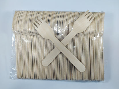 Disposable wooden forks wholesale | Disposable compostable forks | Eco-friendly wooden fork manufacturers | Degradable disposable wooden forks source factory wholesale | Disposable wooden forks for takeaway fast food 