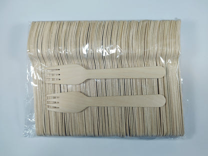 Disposable wooden forks wholesale | Disposable compostable forks | Eco-friendly wooden fork manufacturers | Degradable disposable wooden forks source factory wholesale | Disposable wooden forks for takeaway fast food 