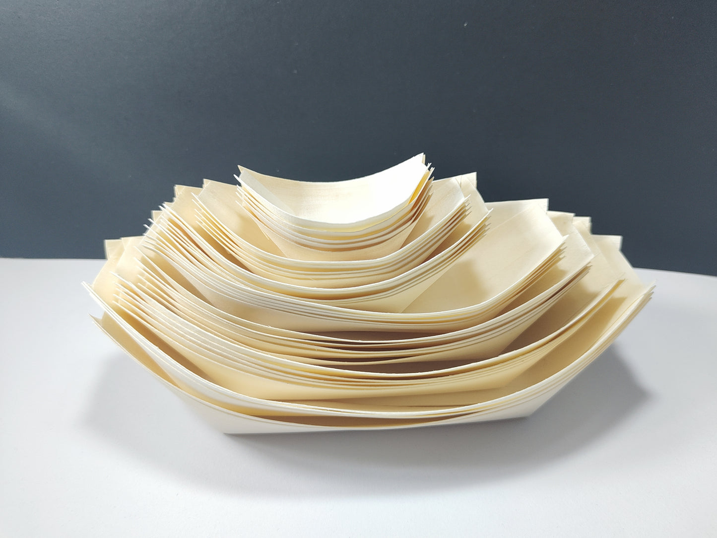 Wholesale Disposable Wooden Boats | Wholesale Disposable Wooden Sushi Boats | Natural Poplar Disposable Food Boats | Environmentally friendly, biodegradable and compostable disposable boat-shaped tableware | Wholesale Disposable Japanese Food Containers 