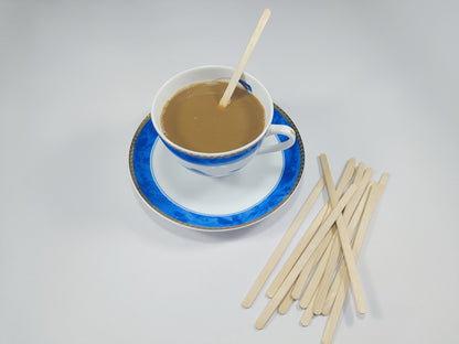 Wooden Coffee Stirrers Wholesale | Disposable Wooden Compostable Coffee Stirrers 