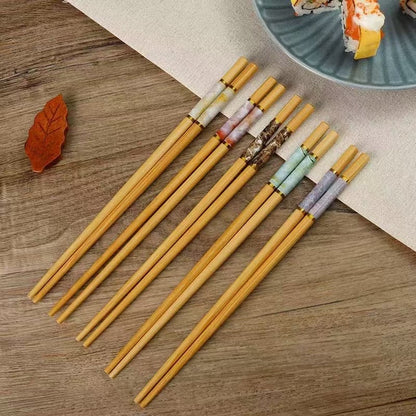 竹工艺筷 | 独立包装，散装竹工艺筷 | 可定制徽标 工艺筷 印制图案