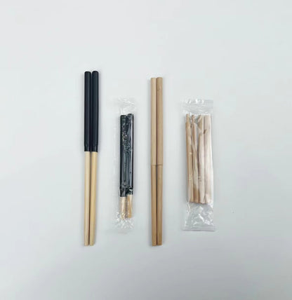 一次性伸缩筷 | 独立包装，散装一次性伸缩筷 | 可定制徽标 工艺筷 印制图案