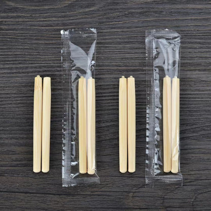 一次性伸缩筷 | 独立包装，散装一次性伸缩筷 | 可定制徽标 工艺筷 印制图案