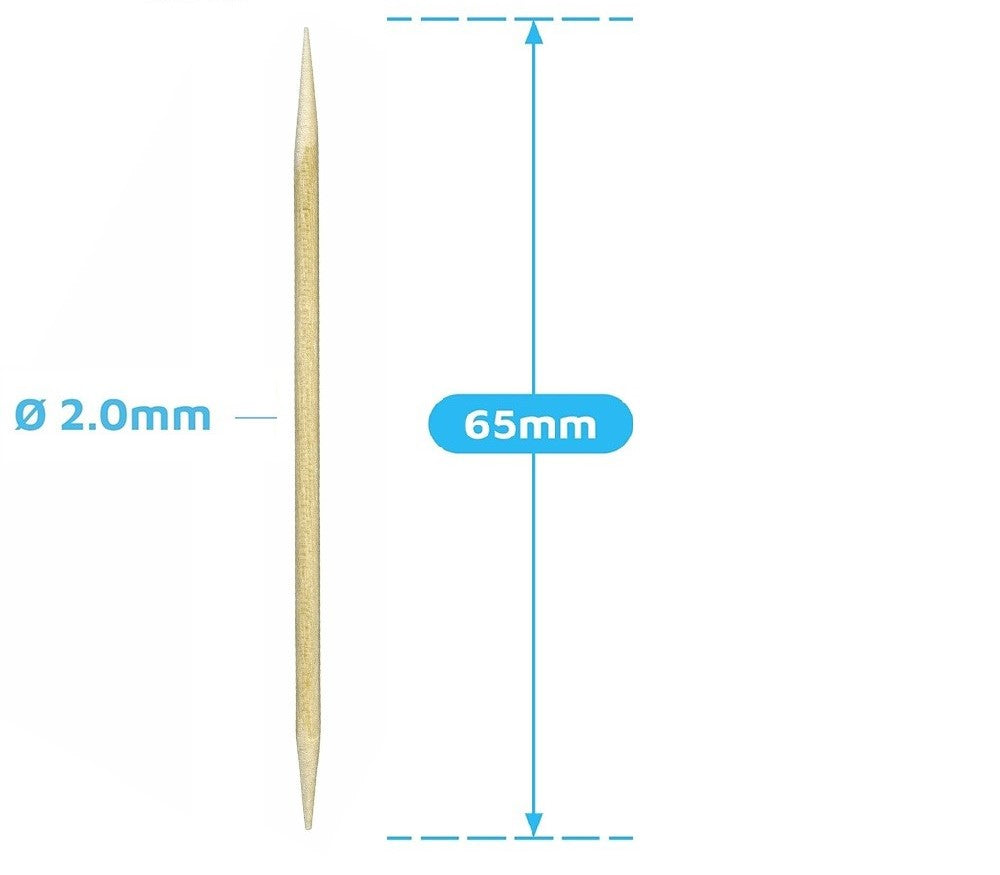 65mm Eco-friendly Biodegradable Compostable Double Tip Wooden Toothpicks Wholesale | Reusable Toothpick Box Toothpicks | Disposable Wooden Toothpicks 