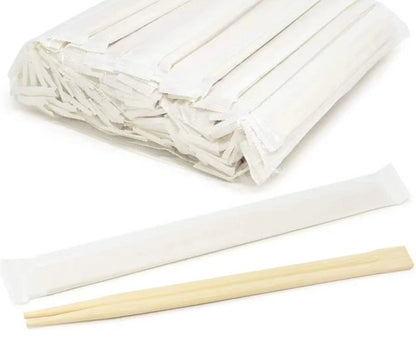 Wholesale disposable bamboo twin chopsticks | Wholesale disposable bamboo chopsticks with heads | Suitable for Asian food catering disposable bamboo twin chopsticks 